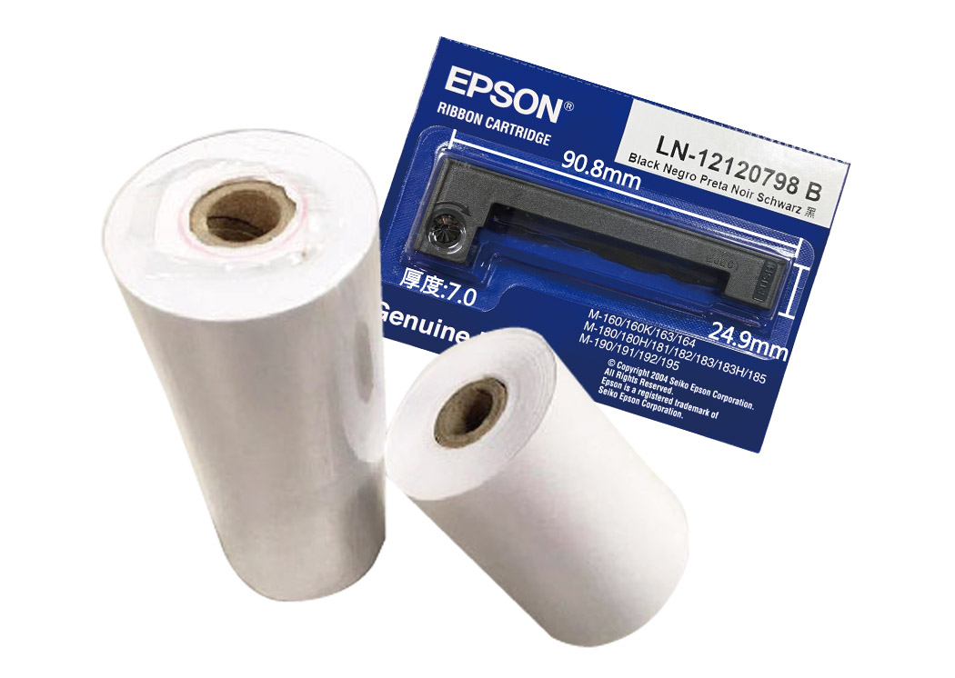印表機配件 專用紙卷/原廠EPSON色帶